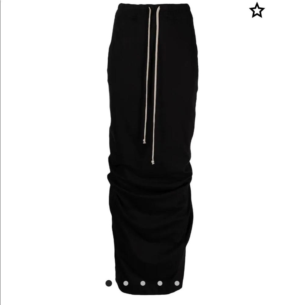 Rick Owens DRKSHDW
drawstring skirt